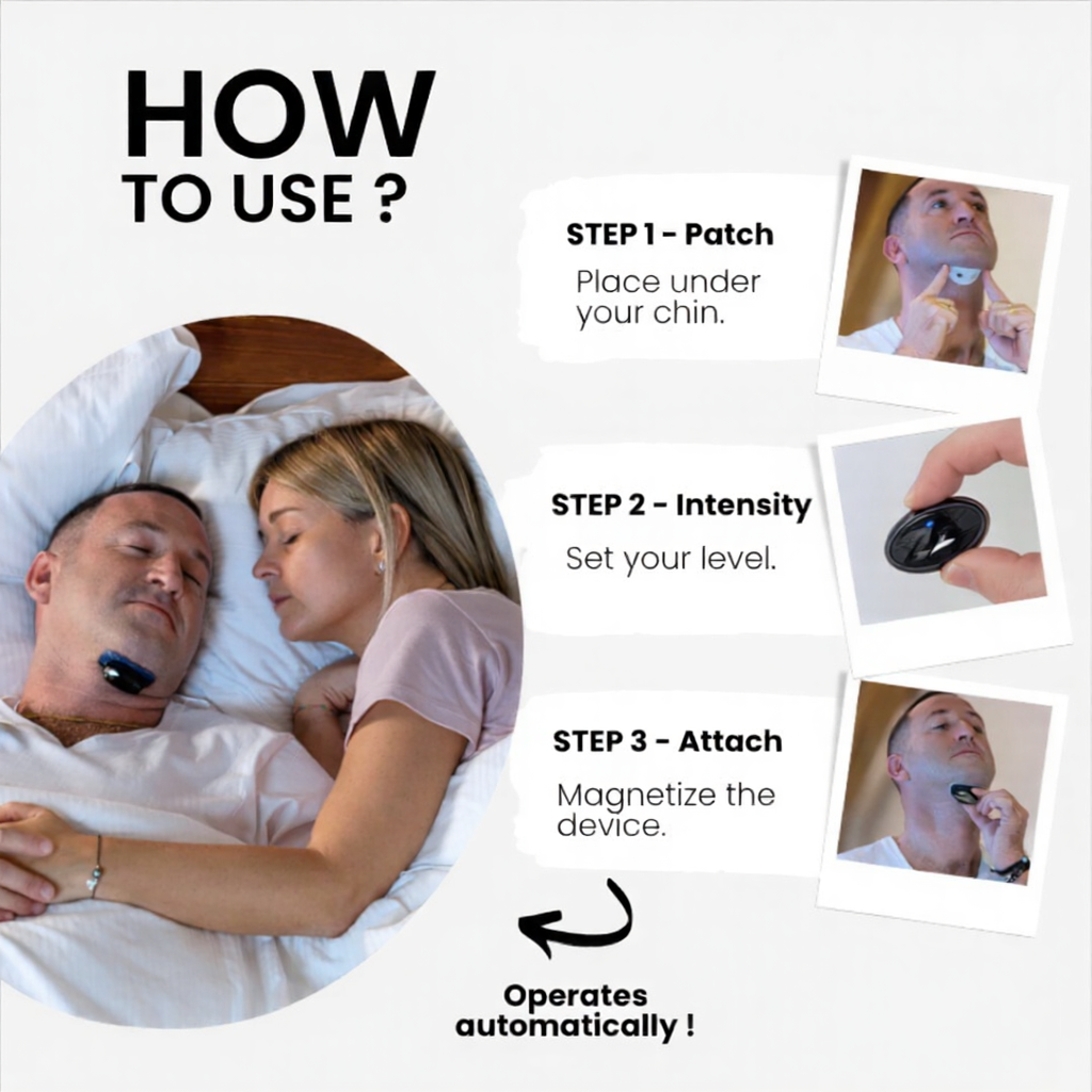 NeuroBreathe™ Dual-Pulse Anti-Snoring Device